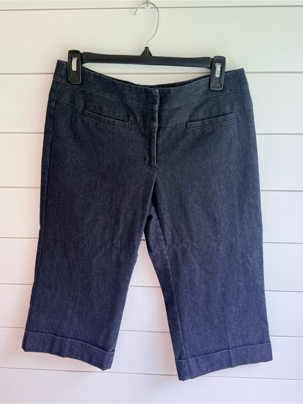 Vintage short capri Y2K denim 7